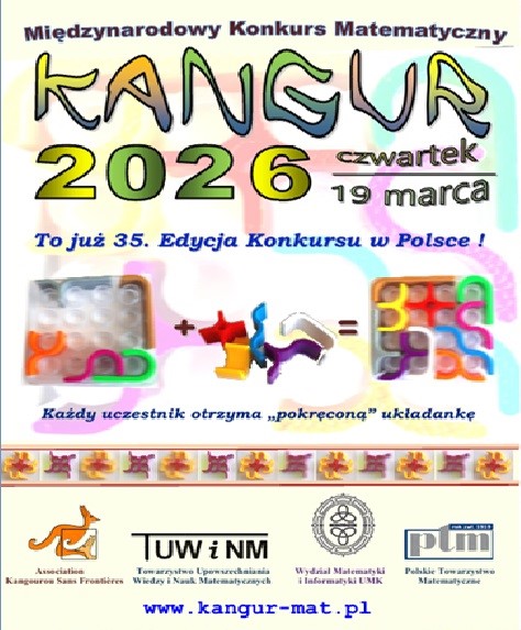 Kangur Międzynarodowy Konkurs Kangur Matematyczny 2026